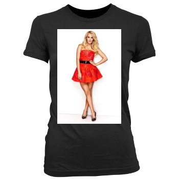 Carrie Underwood Women's Junior Cut Crewneck T-Shirt