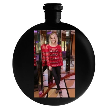 Carrie Underwood Round Flask