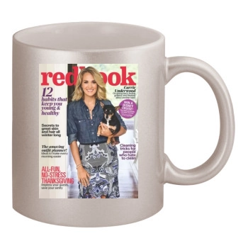 Carrie Underwood 11oz Metallic Silver Mug