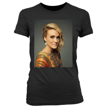 Carrie Underwood Women's Junior Cut Crewneck T-Shirt