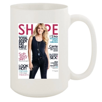 Carrie Underwood 15oz White Mug