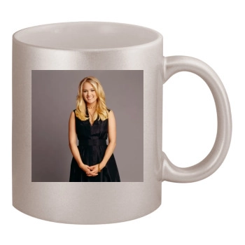 Carrie Underwood 11oz Metallic Silver Mug