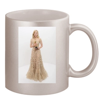 Cate Blanchett 11oz Metallic Silver Mug