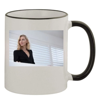 Cate Blanchett 11oz Colored Rim & Handle Mug