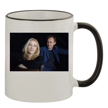 Cate Blanchett 11oz Colored Rim & Handle Mug