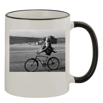 Cate Blanchett 11oz Colored Rim & Handle Mug