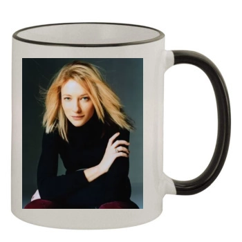 Cate Blanchett 11oz Colored Rim & Handle Mug