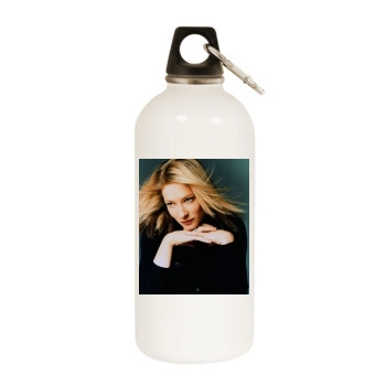 Cate Blanchett White Water Bottle With Carabiner