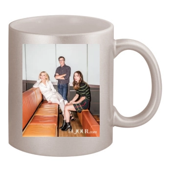 Cate Blanchett 11oz Metallic Silver Mug