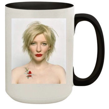 Cate Blanchett 15oz Colored Inner & Handle Mug