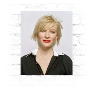 Cate Blanchett Metal Wall Art