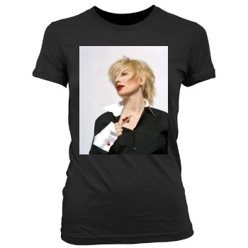 Cate Blanchett Women's Junior Cut Crewneck T-Shirt