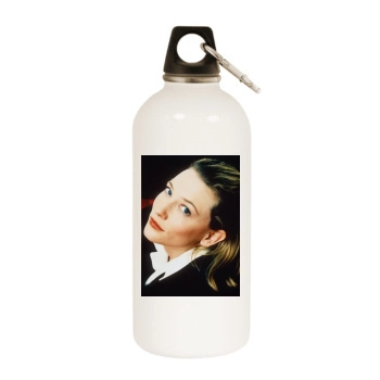 Cate Blanchett White Water Bottle With Carabiner