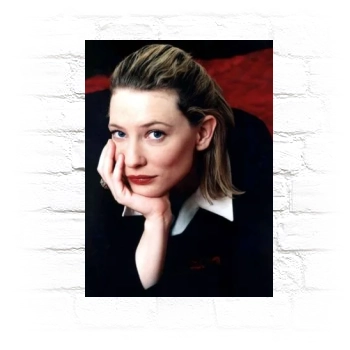 Cate Blanchett Metal Wall Art