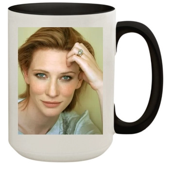 Cate Blanchett 15oz Colored Inner & Handle Mug