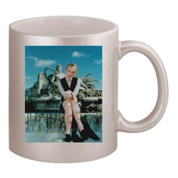 Cate Blanchett 11oz Metallic Silver Mug