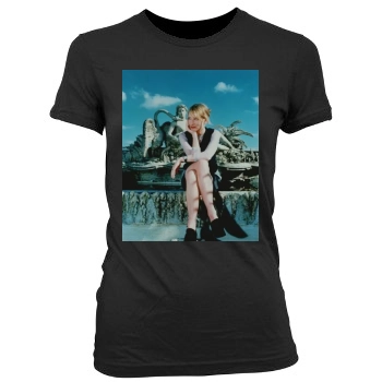 Cate Blanchett Women's Junior Cut Crewneck T-Shirt