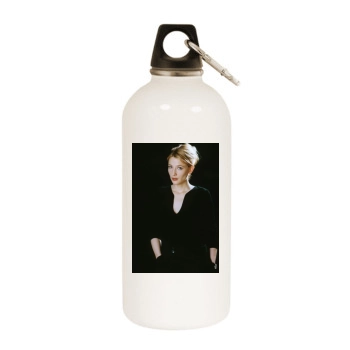 Cate Blanchett White Water Bottle With Carabiner