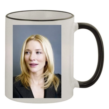 Cate Blanchett 11oz Colored Rim & Handle Mug