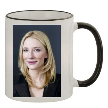 Cate Blanchett 11oz Colored Rim & Handle Mug