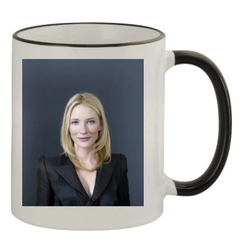 Cate Blanchett 11oz Colored Rim & Handle Mug