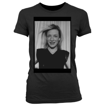 Cate Blanchett Women's Junior Cut Crewneck T-Shirt