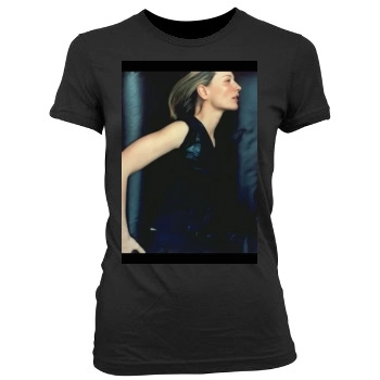 Cate Blanchett Women's Junior Cut Crewneck T-Shirt