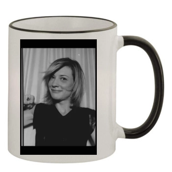 Cate Blanchett 11oz Colored Rim & Handle Mug