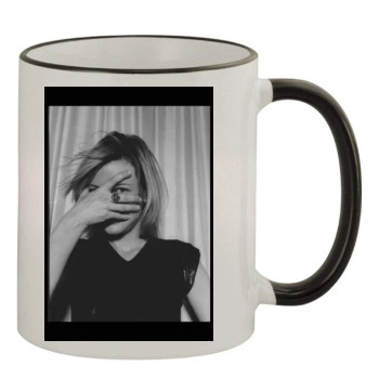 Cate Blanchett 11oz Colored Rim & Handle Mug