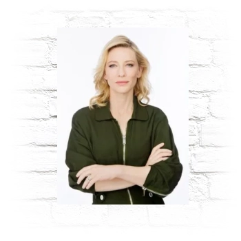 Cate Blanchett Metal Wall Art