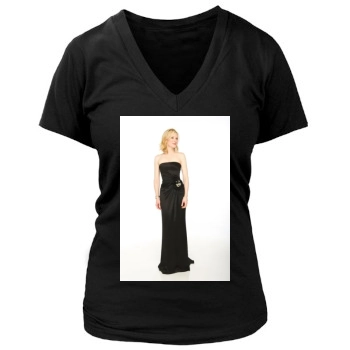 Cate Blanchett Women's Deep V-Neck TShirt