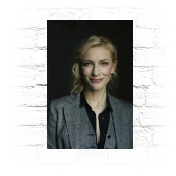 Cate Blanchett Metal Wall Art