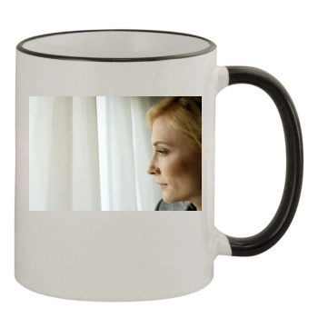 Cate Blanchett 11oz Colored Rim & Handle Mug