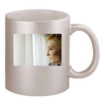 Cate Blanchett 11oz Metallic Silver Mug