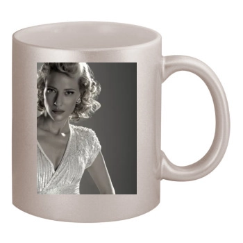 Cate Blanchett 11oz Metallic Silver Mug