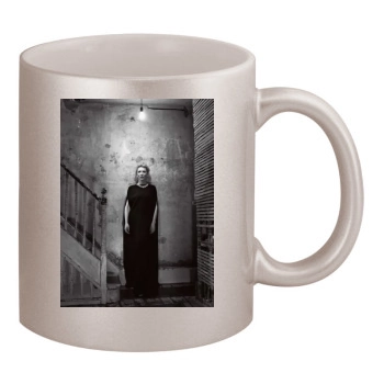 Cate Blanchett 11oz Metallic Silver Mug