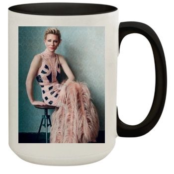 Cate Blanchett 15oz Colored Inner & Handle Mug