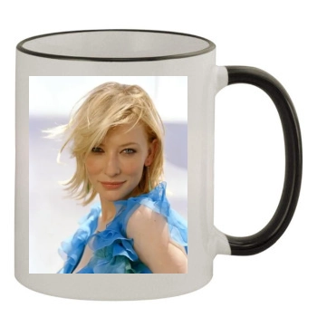 Cate Blanchett 11oz Colored Rim & Handle Mug