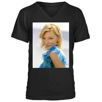 Cate Blanchett Men's V-Neck T-Shirt