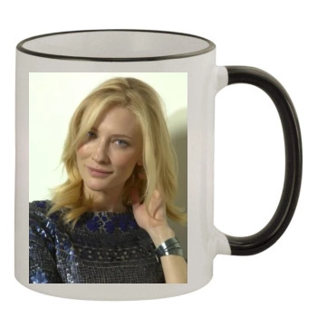 Cate Blanchett 11oz Colored Rim & Handle Mug