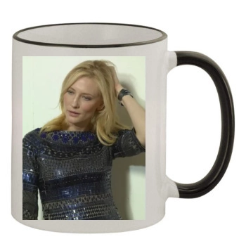 Cate Blanchett 11oz Colored Rim & Handle Mug