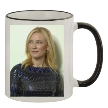 Cate Blanchett 11oz Colored Rim & Handle Mug