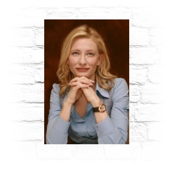 Cate Blanchett Metal Wall Art