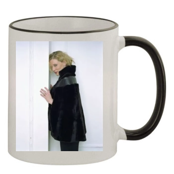 Cate Blanchett 11oz Colored Rim & Handle Mug