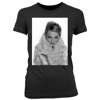 Cate Blanchett Women's Junior Cut Crewneck T-Shirt