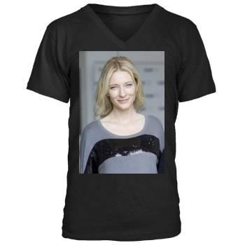 Cate Blanchett Men's V-Neck T-Shirt