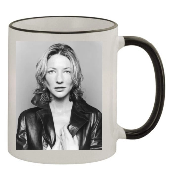 Cate Blanchett 11oz Colored Rim & Handle Mug