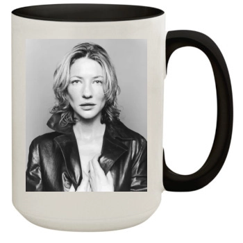 Cate Blanchett 15oz Colored Inner & Handle Mug