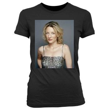 Cate Blanchett Women's Junior Cut Crewneck T-Shirt