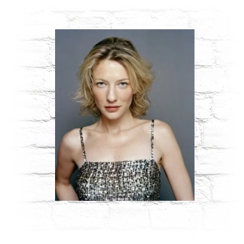 Cate Blanchett Metal Wall Art